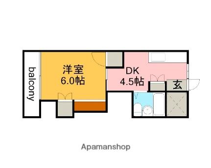 木村ビル 202｜広島県広島市西区己斐本町３丁目(賃貸マンション1DK・2階・26.70㎡)の写真 その2