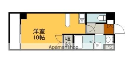 福地産業西十日市ビル 405｜広島県広島市中区西十日市町(賃貸マンション1R・4階・26.98㎡)の写真 その2