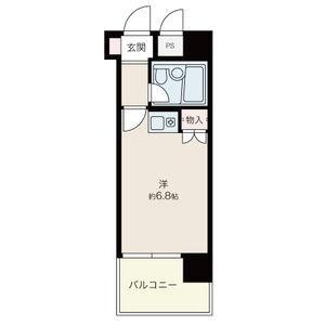 ダイアパレス皆実町 205｜広島県広島市南区皆実町６丁目(賃貸マンション1R・2階・18.09㎡)の写真 その2