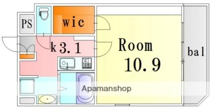 エクセレント光南 501｜広島県広島市中区光南３丁目(賃貸マンション1K・5階・31.52㎡)の写真 その2