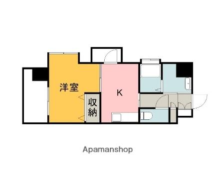 ロアール南竹屋 804｜広島県広島市中区南竹屋町(賃貸マンション1DK・8階・29.89㎡)の写真 その2