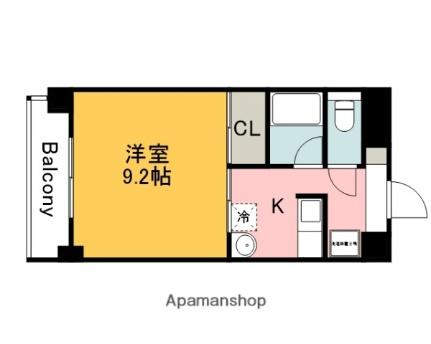 加島ビル 405｜広島県広島市南区宇品神田５丁目(賃貸マンション1K・4階・28.20㎡)の写真 その2