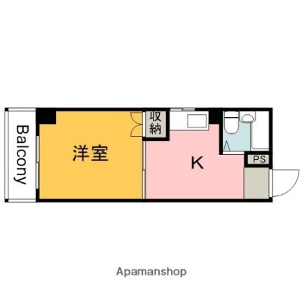 スタープラザ東雲 503｜広島県広島市南区東雲本町２丁目(賃貸マンション1DK・5階・20.20㎡)の写真 その2