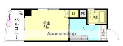 メゾン羽衣 506｜広島県広島市中区羽衣町(賃貸マンション1K・5階・16.60㎡)の写真 その2