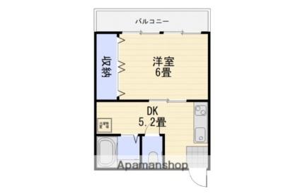 第一今井ビル 411｜広島県広島市東区光町２丁目(賃貸マンション1DK・4階・28.08㎡)の写真 その2