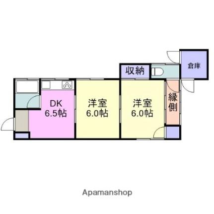 山口県岩国市今津町３丁目(賃貸一戸建2DK・1階・39.64㎡)の写真 その2