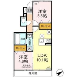 嘉川駅 6.5万円