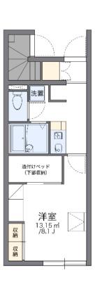 レオパレスサウスランド 102｜徳島県徳島市南島田町４丁目(賃貸アパート1K・1階・23.61㎡)の写真 その2