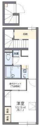 レオパレスサウスランド 210｜徳島県徳島市南島田町４丁目(賃貸アパート1K・2階・28.02㎡)の写真 その2