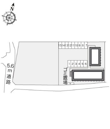 レオパレスエクセル　こくふ 105｜徳島県徳島市国府町和田字馬淵(賃貸アパート1K・1階・22.70㎡)の写真 その19