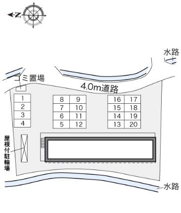 レオパレスラージ　グルーブ　II 206｜徳島県徳島市国府町観音寺(賃貸アパート1K・2階・23.18㎡)の写真 その27