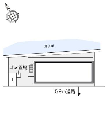 レオパレスリバーサイドタイラ 101｜徳島県徳島市北出来島町２丁目(賃貸アパート1K・1階・22.70㎡)の写真 その20