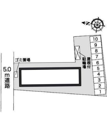 レオパレス桐ノ水 106｜徳島県徳島市鮎喰町１丁目(賃貸アパート1K・1階・23.18㎡)の写真 その19