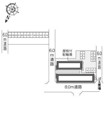 レオパレスカーサ鳴門 201｜徳島県鳴門市鳴門町高島字中島(賃貸アパート1LDK・2階・43.06㎡)の写真 その28