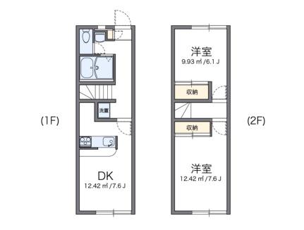 レオパレスＭＩＬＬＥＮＩＵＭ 103｜香川県高松市木太町(賃貸アパート2DK・1階・49.68㎡)の写真 その2