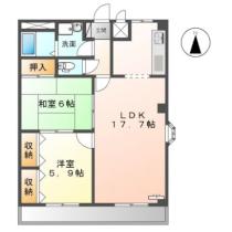 エル　21 401 ｜ 香川県高松市三条町（賃貸マンション3LDK・4階・66.24㎡） その2