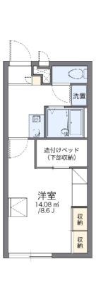 レオパレスＣａｓａＹａｓｈｉｍａ 206｜香川県高松市屋島西町(賃貸アパート1K・2階・23.18㎡)の写真 その2