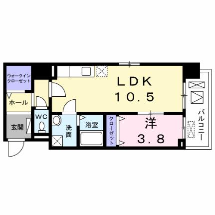 アルテミスコート 503 ｜ 香川県高松市錦町１丁目（賃貸マンション1LDK・5階・40.03㎡） その2