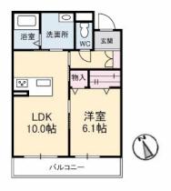 ベレオ木太町 303 ｜ 香川県高松市木太町（賃貸マンション1LDK・3階・42.08㎡） その2