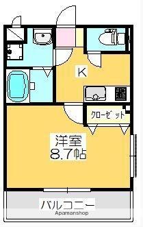 香川県高松市屋島東町(賃貸マンション1K・1階・23.87㎡)の写真 その2