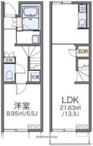 香川県高松市林町（賃貸アパート1LDK・1階・46.94㎡） その2