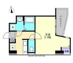 香川県高松市中野町（賃貸マンション1K・6階・30.91㎡） その2