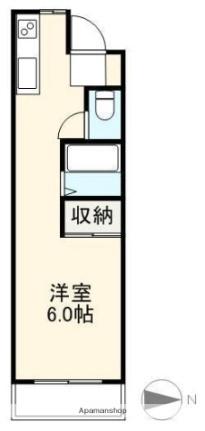 西町ハイツ（アキ・メディカル） 101｜香川県高松市西町(賃貸マンション1R・1階・24.94㎡)の写真 その2