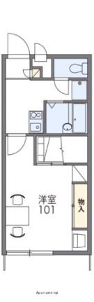 レオパレスＭａ　ｍａｉｓｏｎ　ｓａｋｏ 104｜香川県高松市林町(賃貸アパート1K・1階・23.18㎡)の写真 その2