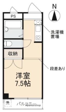 ＢＯＸ　Ｋ．Ｔ 306 ｜ 香川県高松市木太町（賃貸アパート1R・3階・19.62㎡） その2