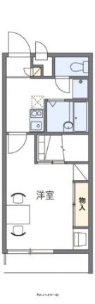 レオパレスＨａｂｉｔａｃｉｏｎＨａｙａｓｈｉ 104｜香川県高松市林町(賃貸アパート1K・1階・23.18㎡)の写真 その2