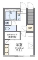 レオパレスパストラルフォレスト 104 ｜ 香川県高松市太田下町（賃貸アパート1K・1階・23.97㎡） その2