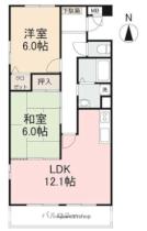 香川県高松市林町（賃貸アパート2LDK・3階・55.81㎡） その2