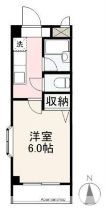 香川県高松市木太町(賃貸マンション1K・3階・20.07㎡)の写真 その2