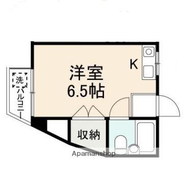 香川県高松市中野町(賃貸マンション1R・3階・19.97㎡)の写真 その2