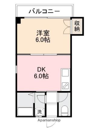 香川県高松市室町(賃貸マンション1DK・3階・27.70㎡)の写真 その2