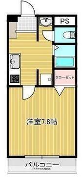 メゾンドゥボヌール 105｜香川県高松市林町(賃貸アパート1K・1階・27.00㎡)の写真 その2