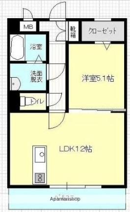 ヴィラージュ太田 105 ｜ 香川県高松市太田下町（賃貸マンション1LDK・1階・42.00㎡） その2