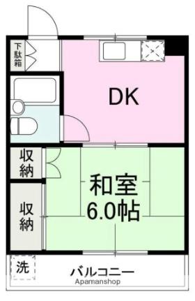 メゾンエクセル 102｜香川県高松市香西東町(賃貸マンション1DK・1階・25.65㎡)の写真 その2
