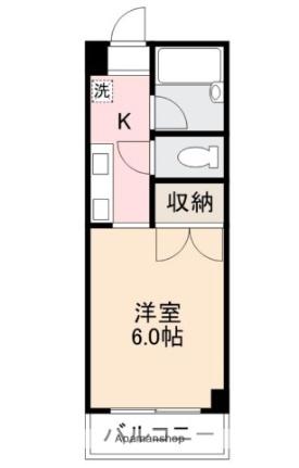 カレッジＯＺ 205｜香川県さぬき市志度(賃貸マンション1K・2階・24.00㎡)の写真 その2