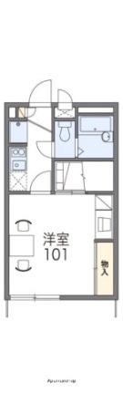 レオパレスエクレール鬼無 209｜香川県高松市鬼無町藤井(賃貸アパート1K・2階・23.18㎡)の写真 その2