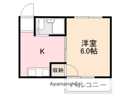 ローズガーデン（中野町） 403｜香川県高松市中野町(賃貸マンション1K・4階・19.80㎡)の写真 その2