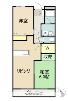 アジュール堺 303｜香川県綾歌郡宇多津町浜八番丁(賃貸マンション2SLDK・3階・65.53㎡)の写真 その2