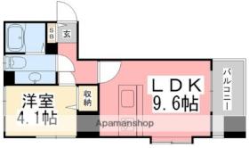 ヴァレーレ県庁前 1301 ｜ 愛媛県松山市二番町４丁目（賃貸マンション1LDK・13階・33.99㎡） その2