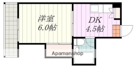 ジョイア壱番館 609｜愛媛県松山市鉄砲町(賃貸マンション1K・5階・22.10㎡)の写真 その2