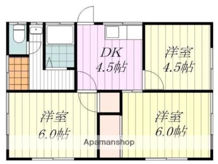 南斎院宮崎一戸建　6 1｜愛媛県松山市南斎院町(賃貸一戸建3DK・1階・51.00㎡)の写真 その2