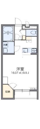 レオパレス蒼　I 108｜愛媛県松山市古川南２丁目(賃貸アパート1K・1階・31.05㎡)の写真 その2