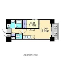 愛媛県松山市三番町７丁目（賃貸マンション1LDK・6階・36.00㎡） その2