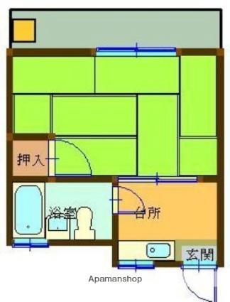 愛媛県松山市立花５丁目(賃貸マンション1K・3階・19.66㎡)の写真 その2