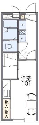 レオパレスプレミール 102｜愛媛県松山市居相６丁目(賃貸アパート1K・1階・22.35㎡)の写真 その2