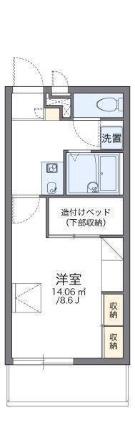 レオパレスグランドカメリアVI 112｜愛媛県松山市居相４丁目(賃貸マンション1K・1階・23.18㎡)の写真 その2